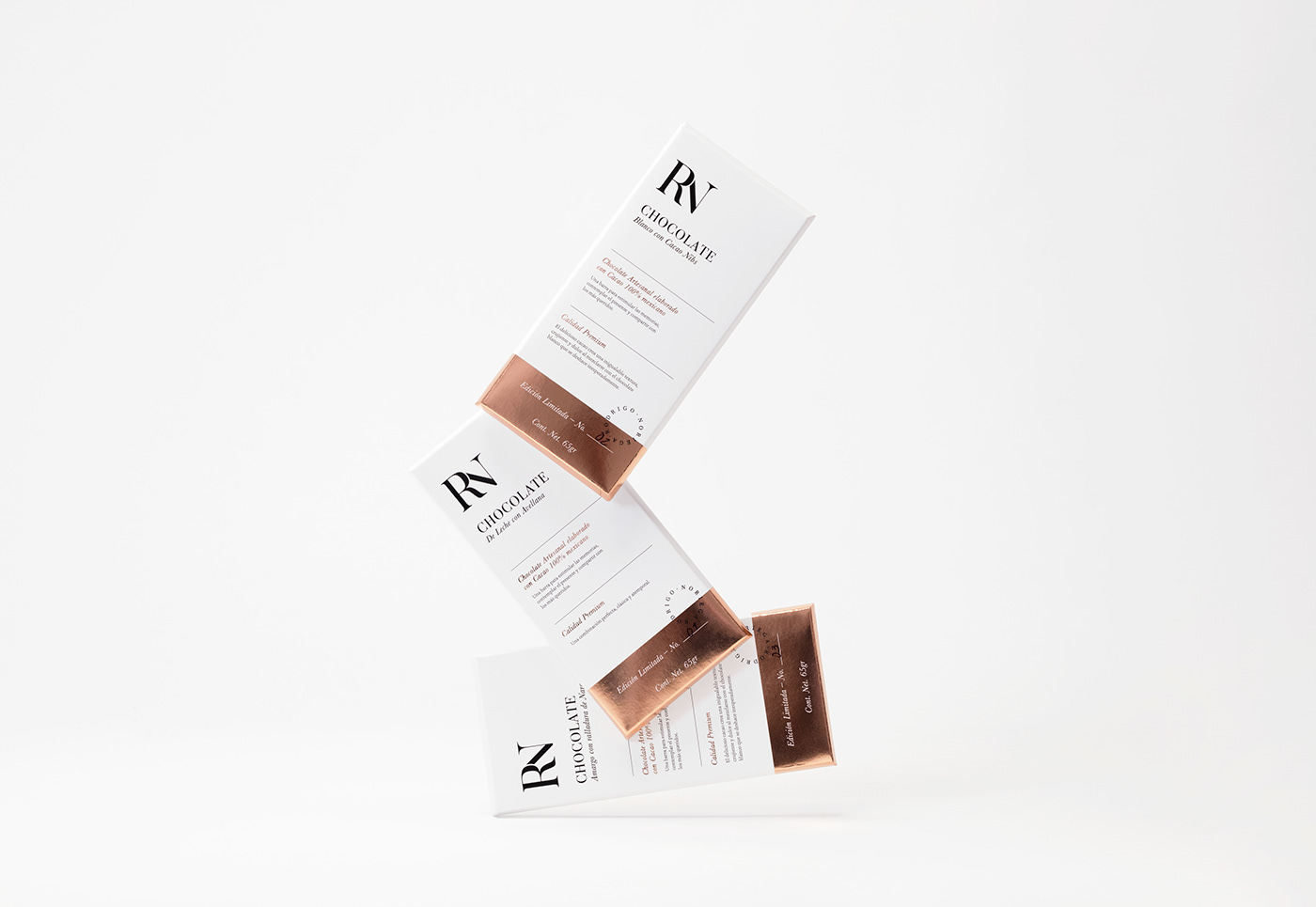 chocolate foil ArtDirection monogram Food  branding  brand mexico luxury minimal