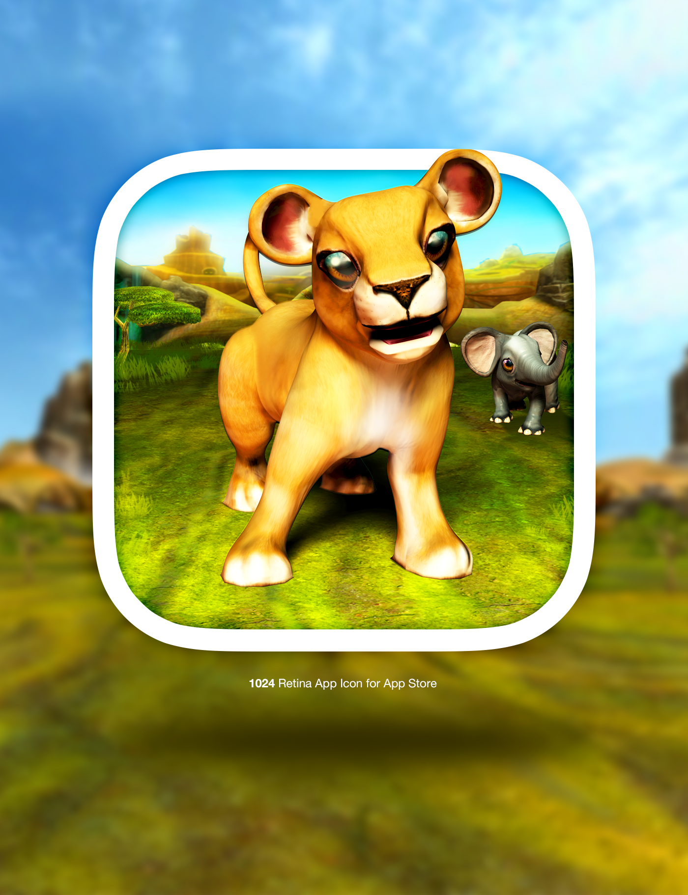 Safari Tales Game App Icon All Icon kids animals safari ios android