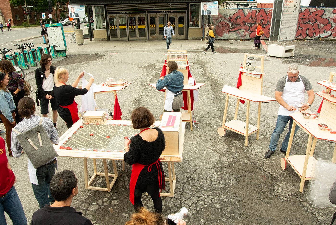 design urbain projet participatif design graphique Design d'événement