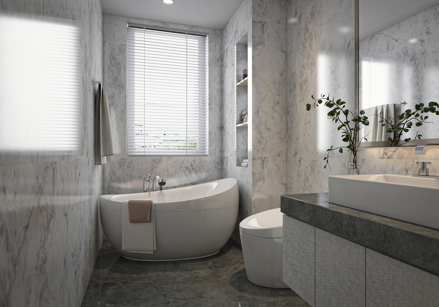 bathroom bathroom design bathroom interior interior design  home home decor architecture visualization Modern Design Bathroom Decor