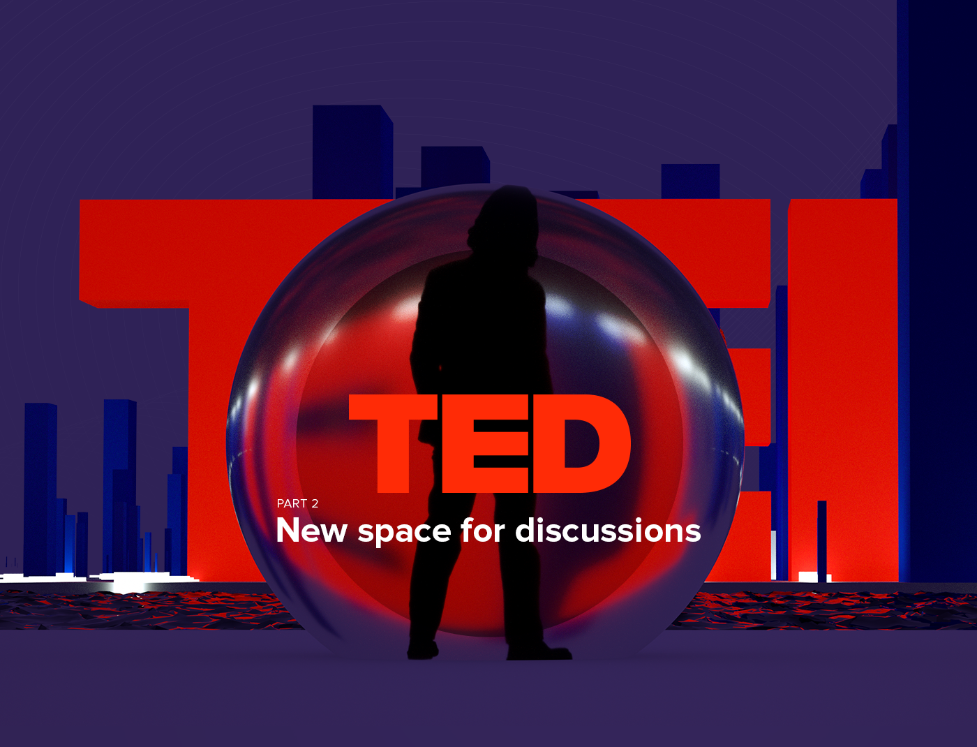 TED UI ux Interface talk Platform discussion redesign video Chat