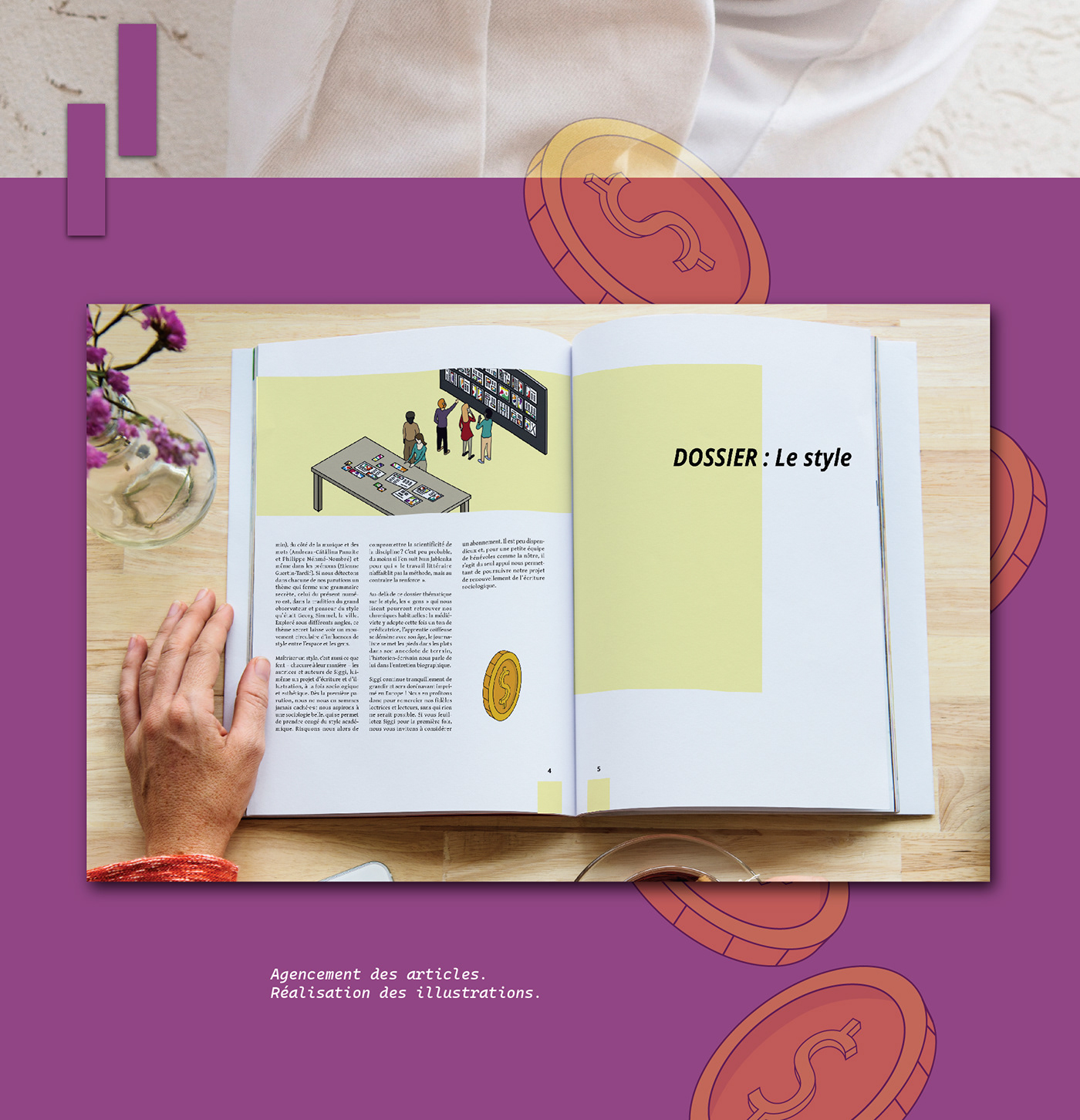brand identity concept design Digital Art  edition ILLUSTRATION  magazine mise en page print visual identity