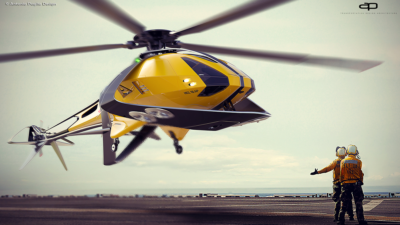 helicopter tesla dron drone elicottero 3D Alias electric concept automotive  