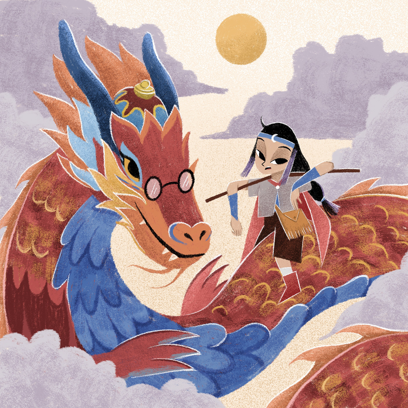 art dragon kidlit children illustration