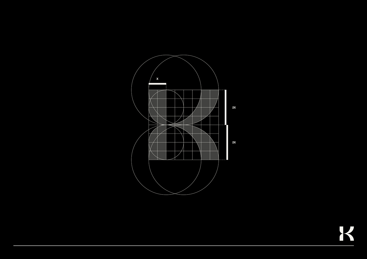 36 days of type geometric logo modern typography   grid poster Layout 36daysoftype type