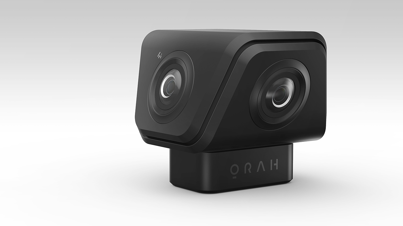 orah video stitch Astro studios design camera virtual reality live stream process Shells