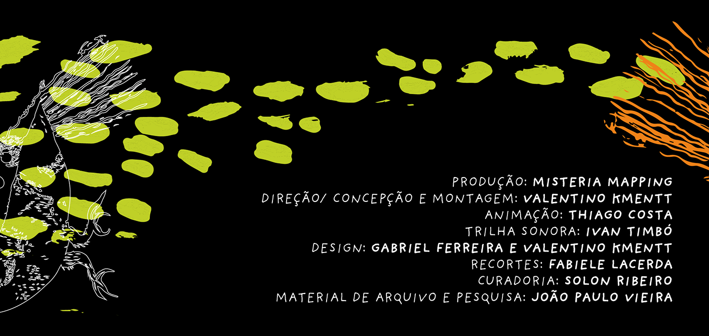 arte video mapping Ilustração colagem design gráfico graphic design  ILLUSTRATION  Chico da Silva