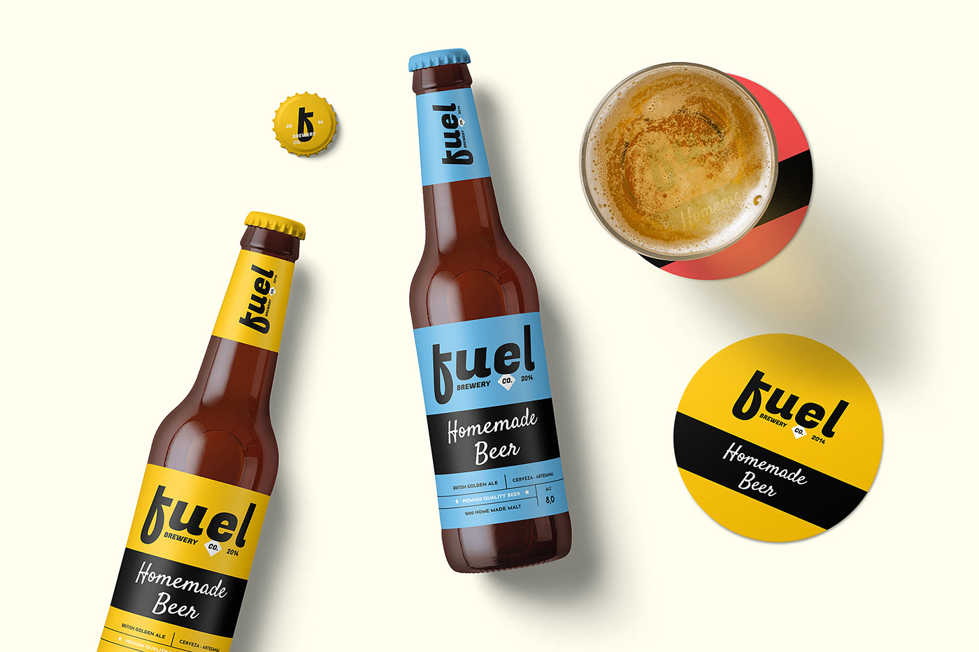 beer brewery brewe Label Packaging design free Mockup psd mockup branding 