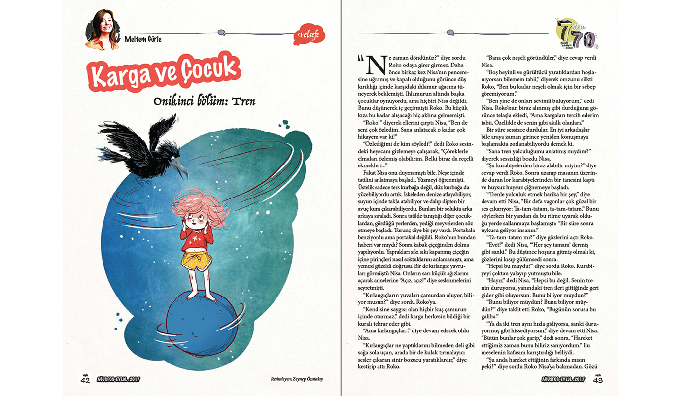 kidlitart Children's Books book covers readingkids kids illustration Editorial Illustration zeynep ozatalay