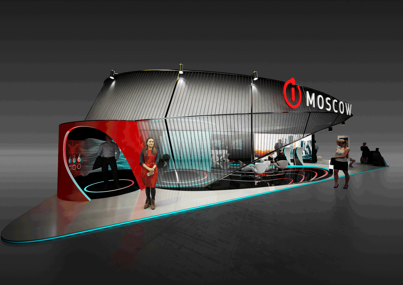 exhibitionstand expo Event 3D
