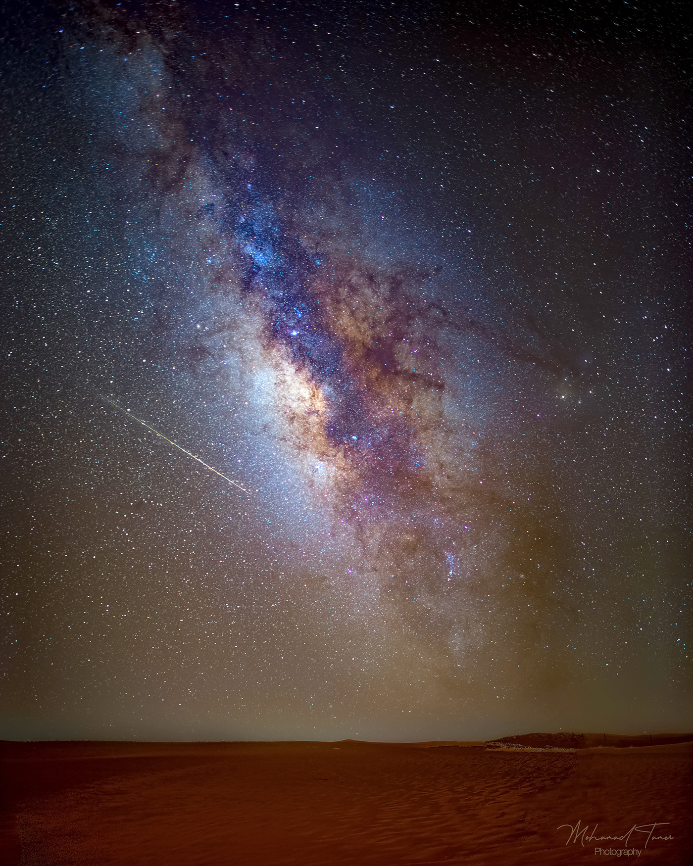 astronomy astrophotography desert long exposure meteor milky way night photography Shooting Star stars universe