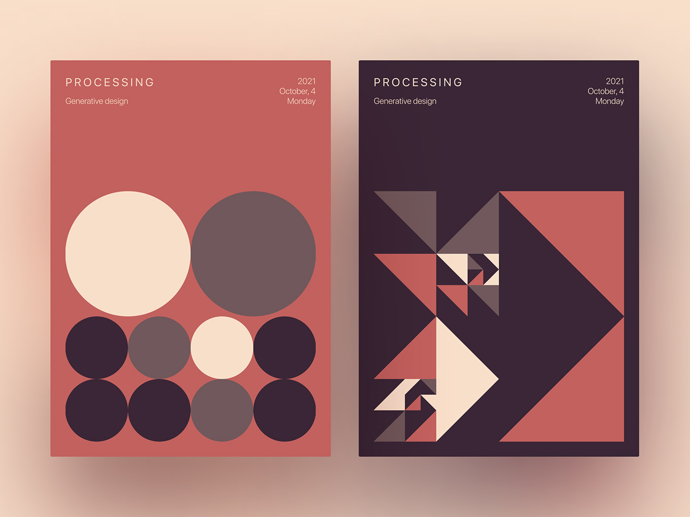 abstract creative coding generative art generative design geometric minimal p5js poster processing simple