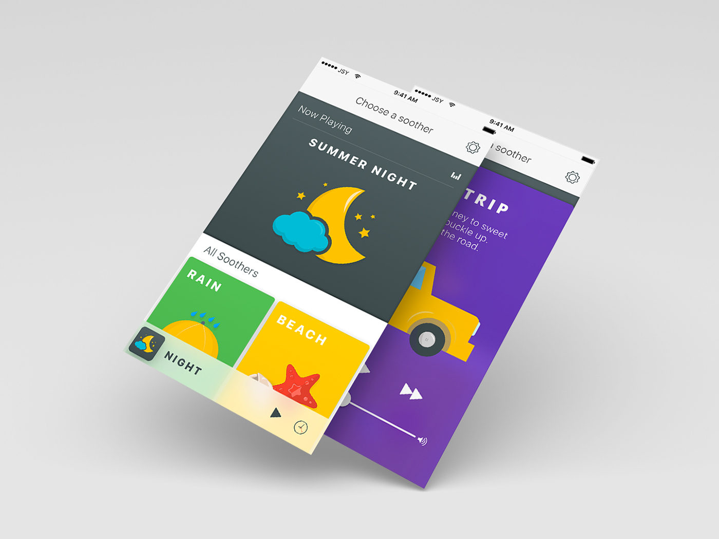 ios iconography app design iphone sound baby