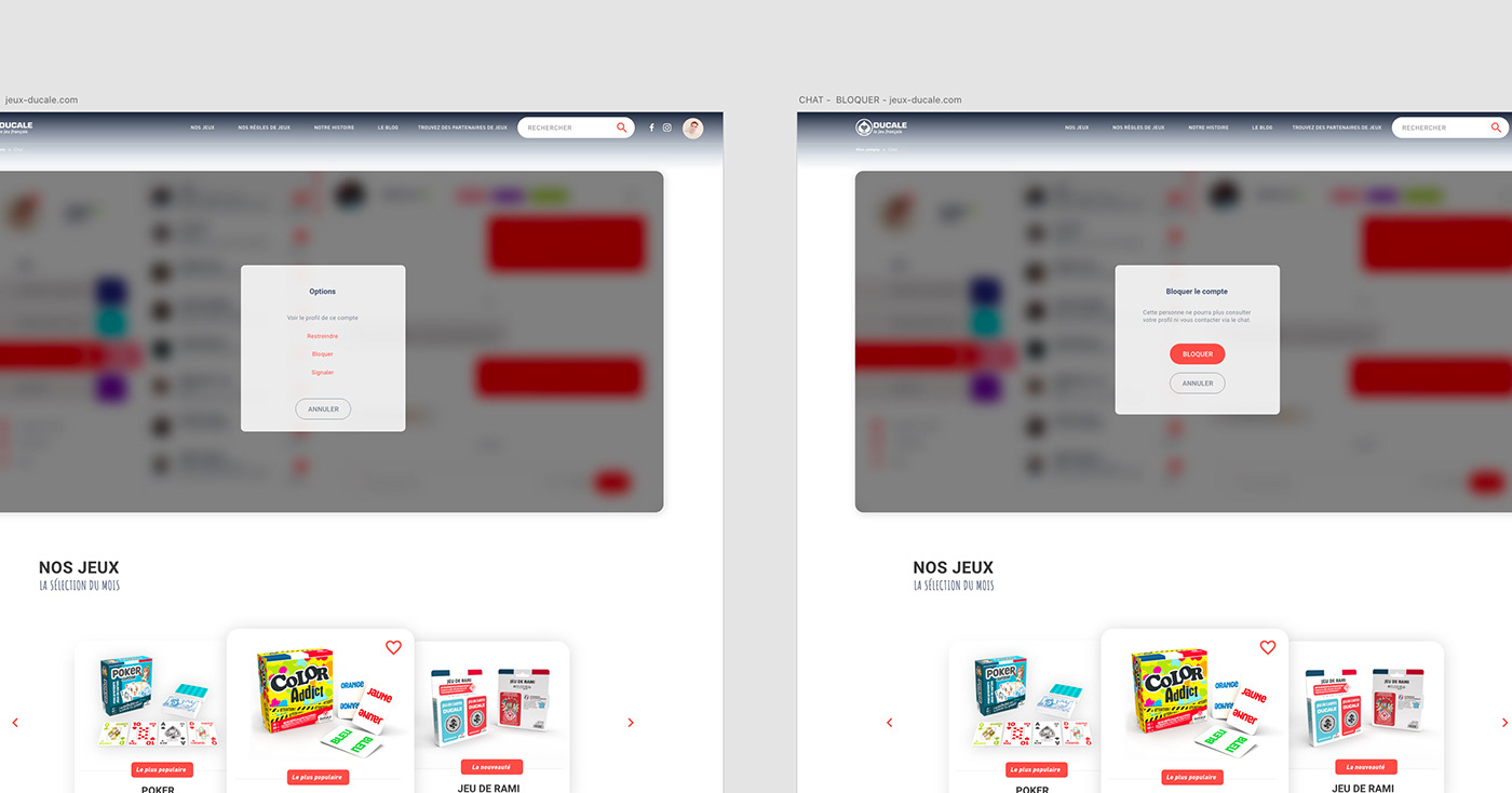 Adobe XD screenshot UI/UX Web Design 