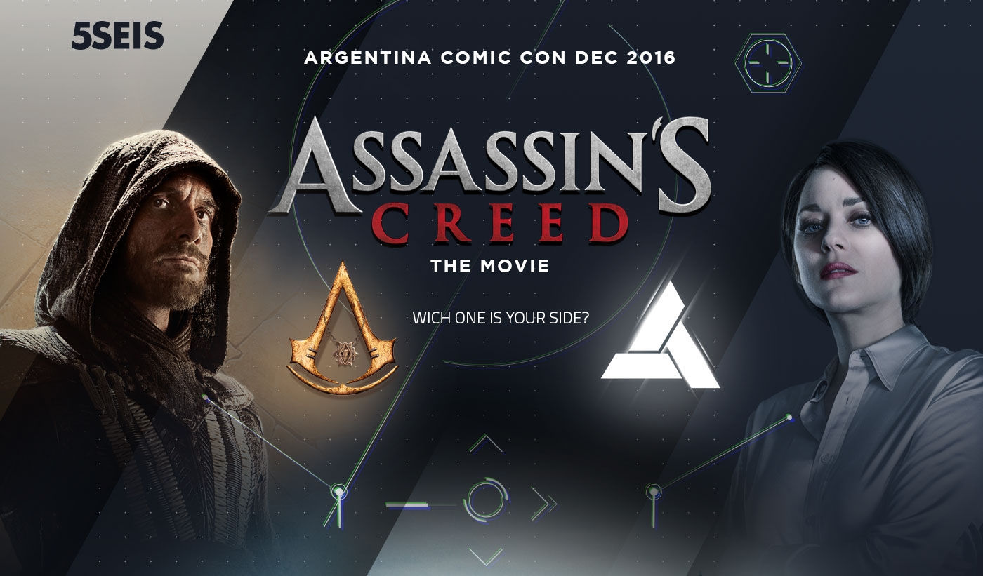 interactive game play FOX 20th century Assassin´s Creed ubisoft templario asesino Fassbender