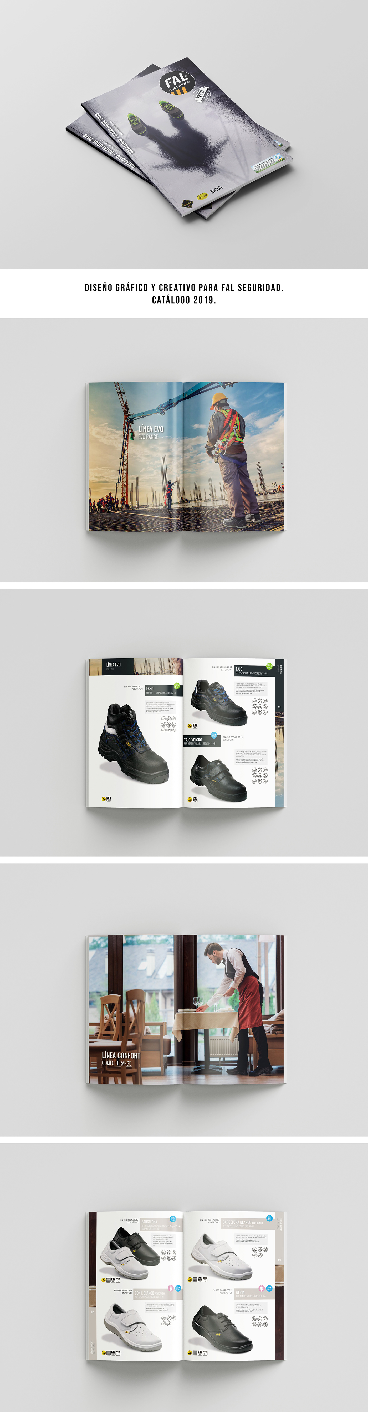 diseñador grafico catalogo editorial maquetación revista Mockup