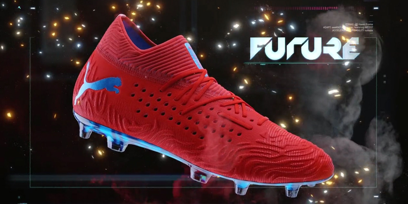 puma soccer football Sehsucht vfx motion graphics  shoe game