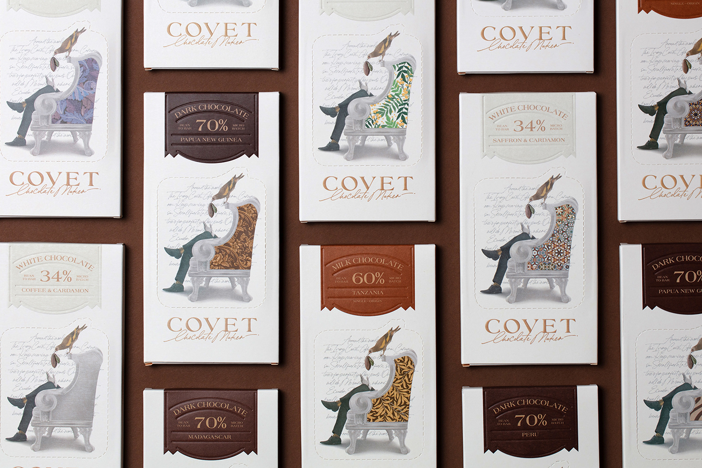 chocolate Sweets Packaging Candy ILLUSTRATION  cacao luxury Layout craftsmanship Nature