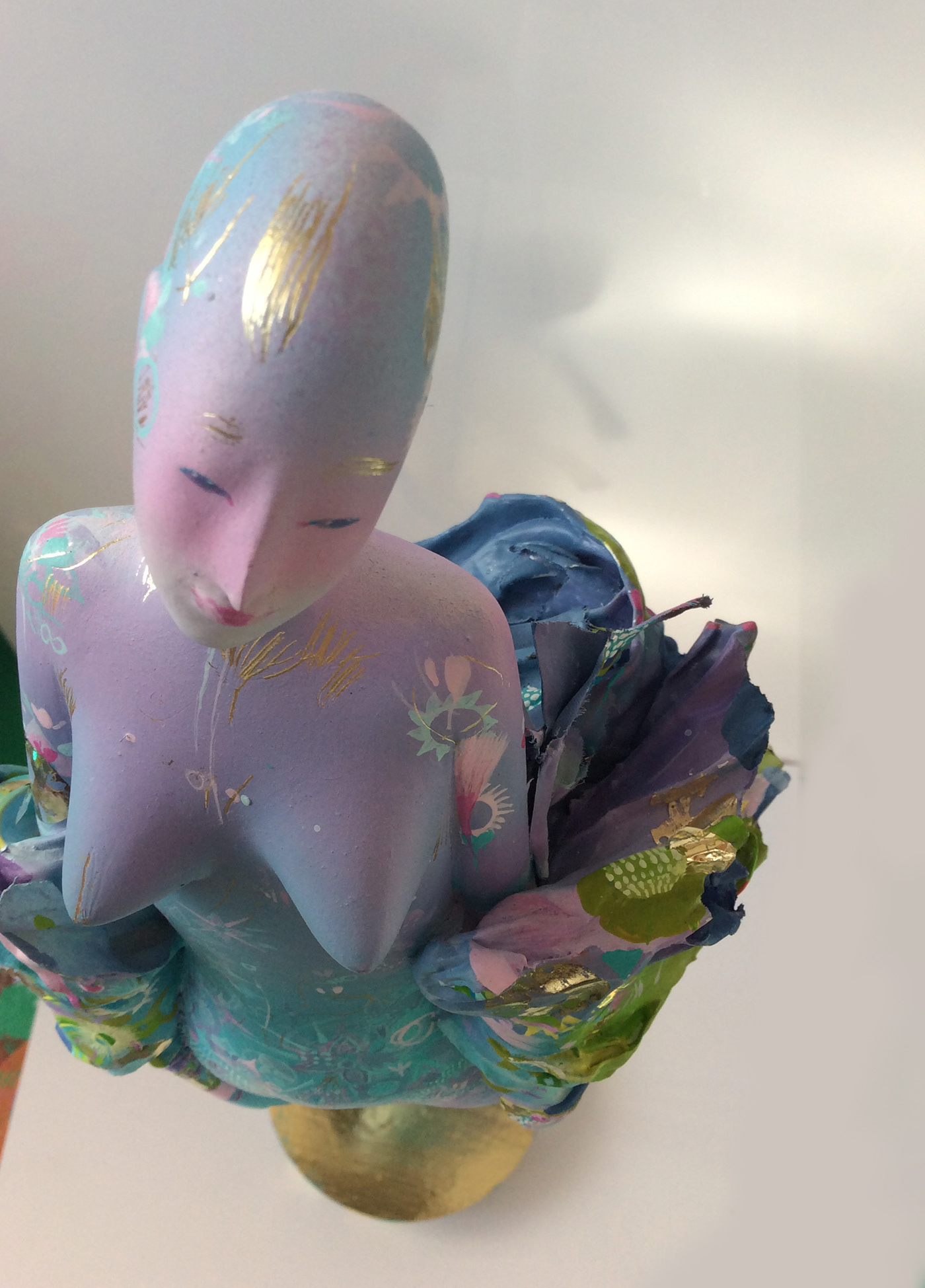 doll Flexibility femininity doll sculpture fantasy woman flight russian art to fly dream