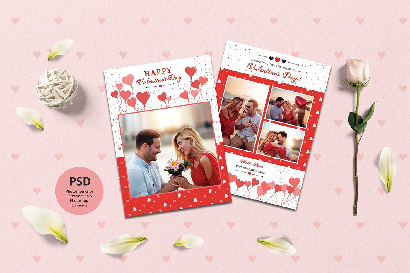 valentine day velentine day card Photo Card flyers flyer template photoshop template ms word greating card happy valentines family greating