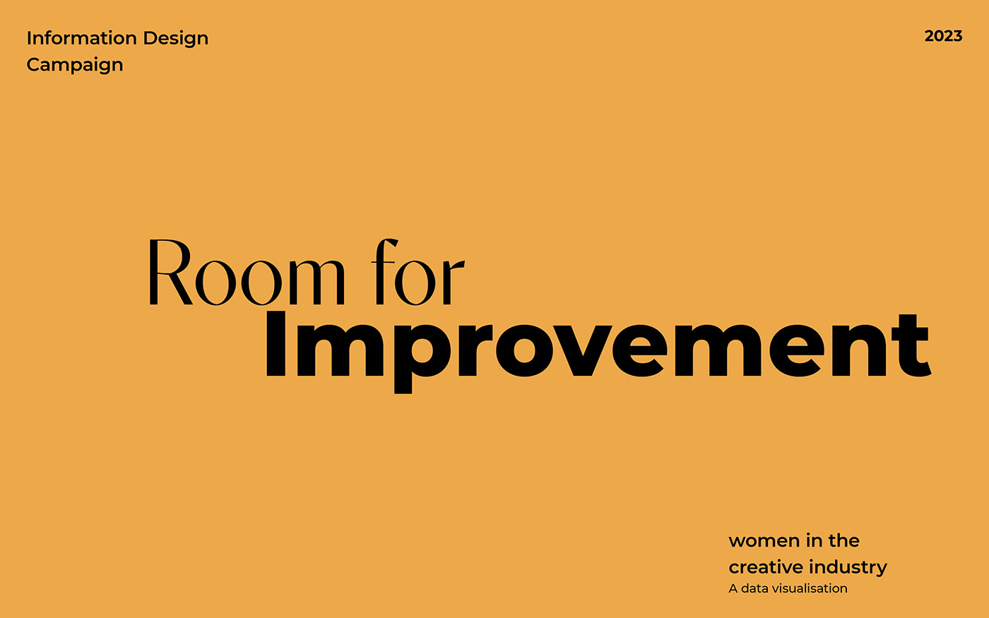 design Graphic Designer infographic campagne feminism creative industries infomation design
