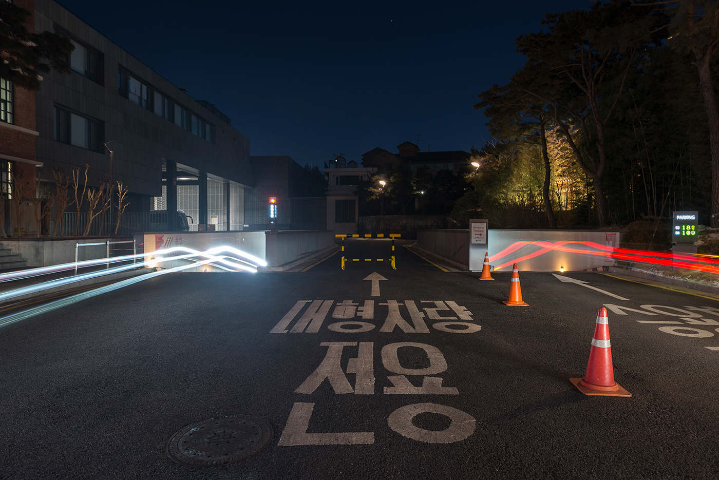 night night photography long exposure seoul Korea asia color light