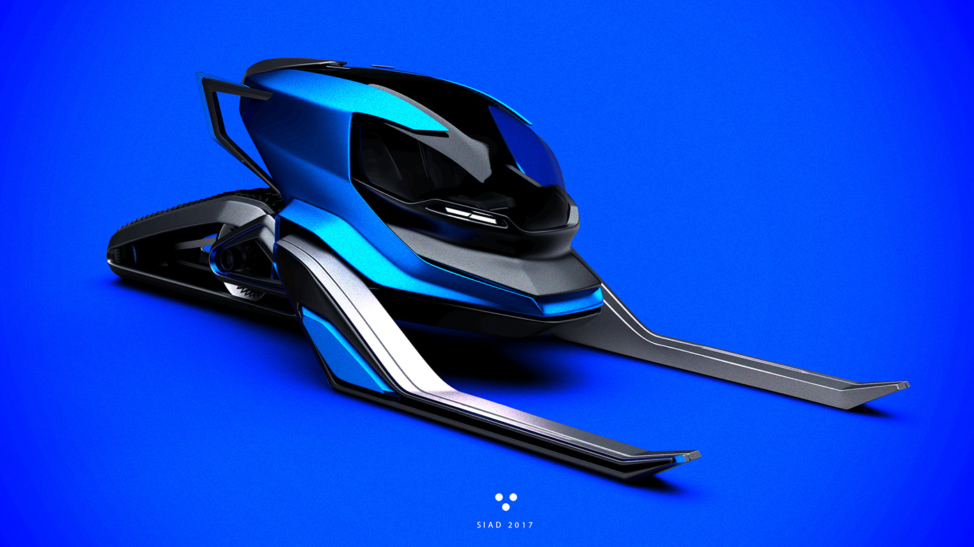 design concept snowcat Vehicle sketch Transport