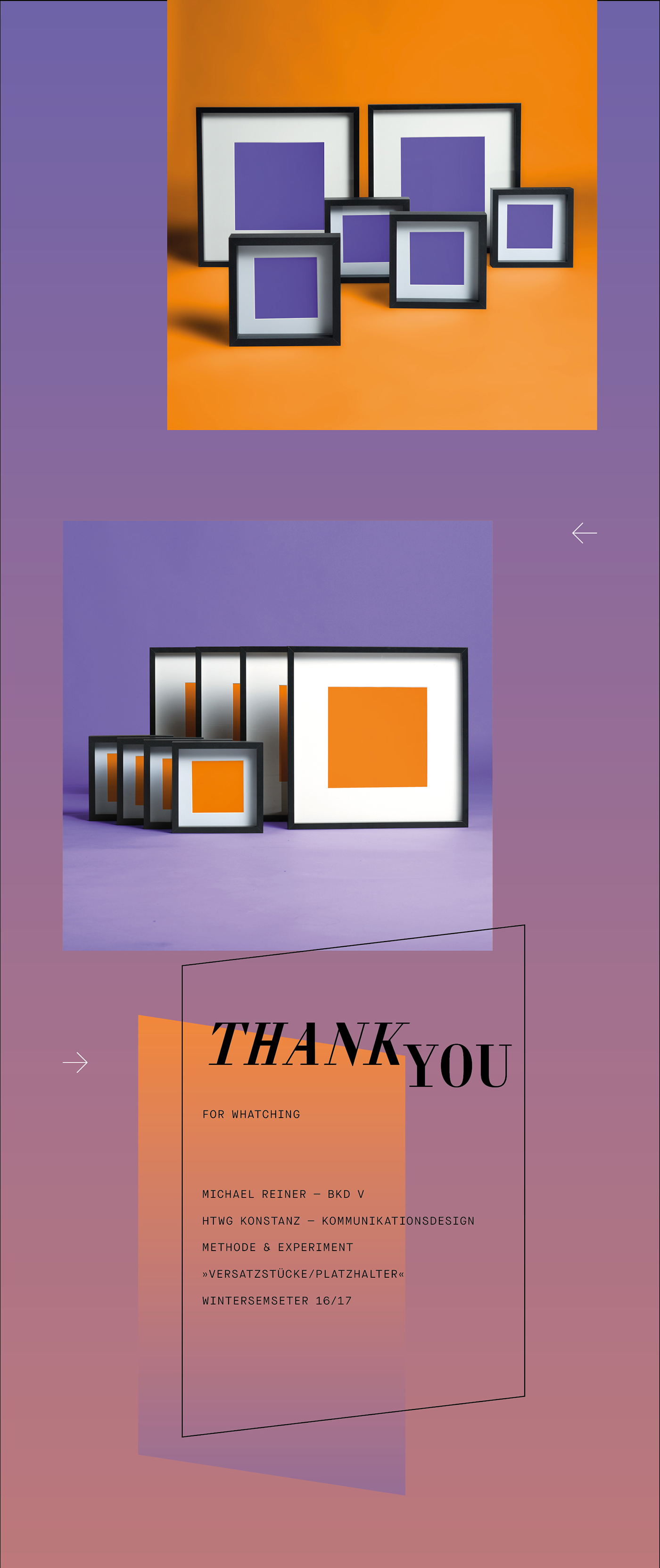 #HTWG #Verlauf #orange #violett #ikea   #frame #quadrat #studio #montage  