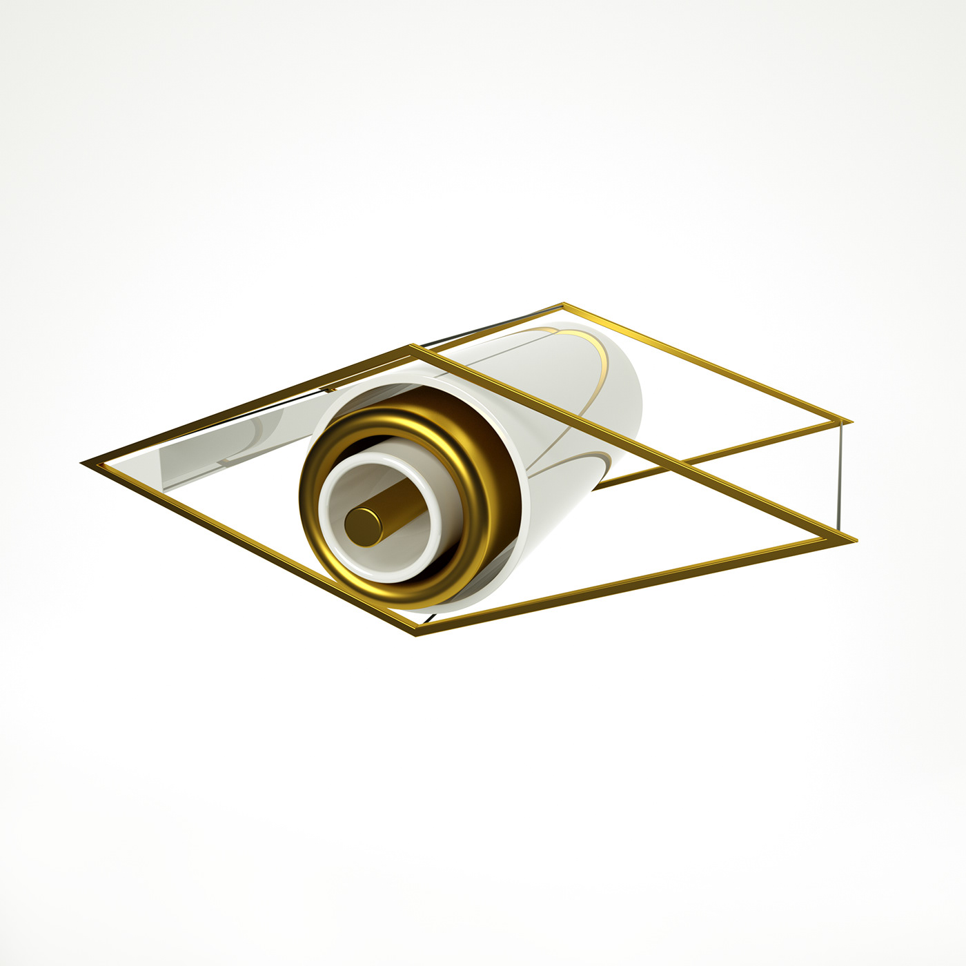 3D abstract texture gold cinema4d octane Render