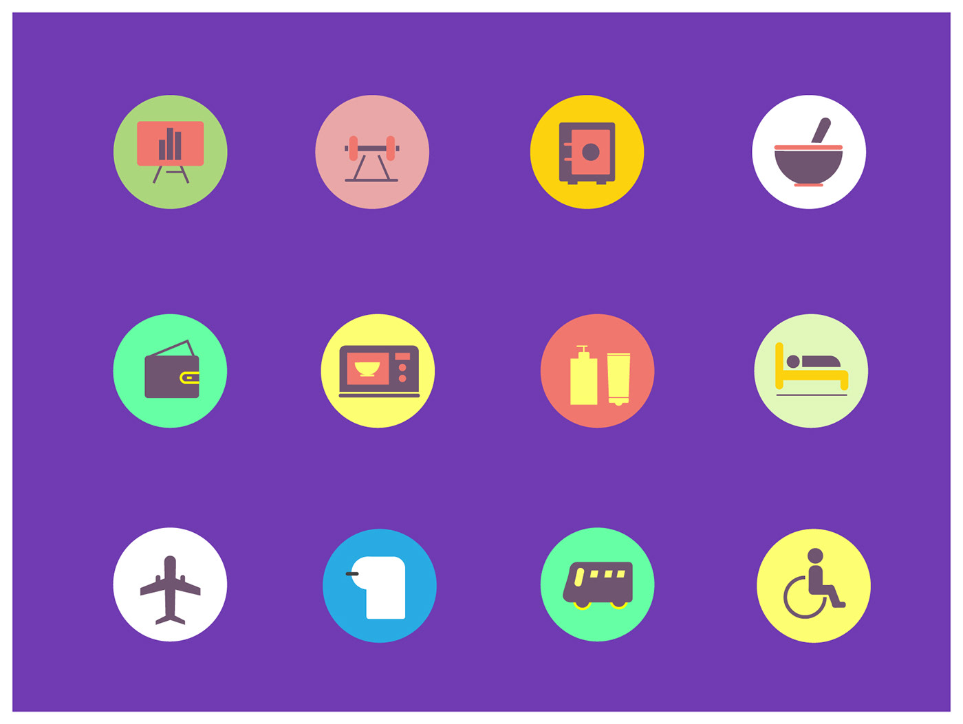 ILLUSTRATION  modern web simple icons flat icons ios vector iconography UI ui kits