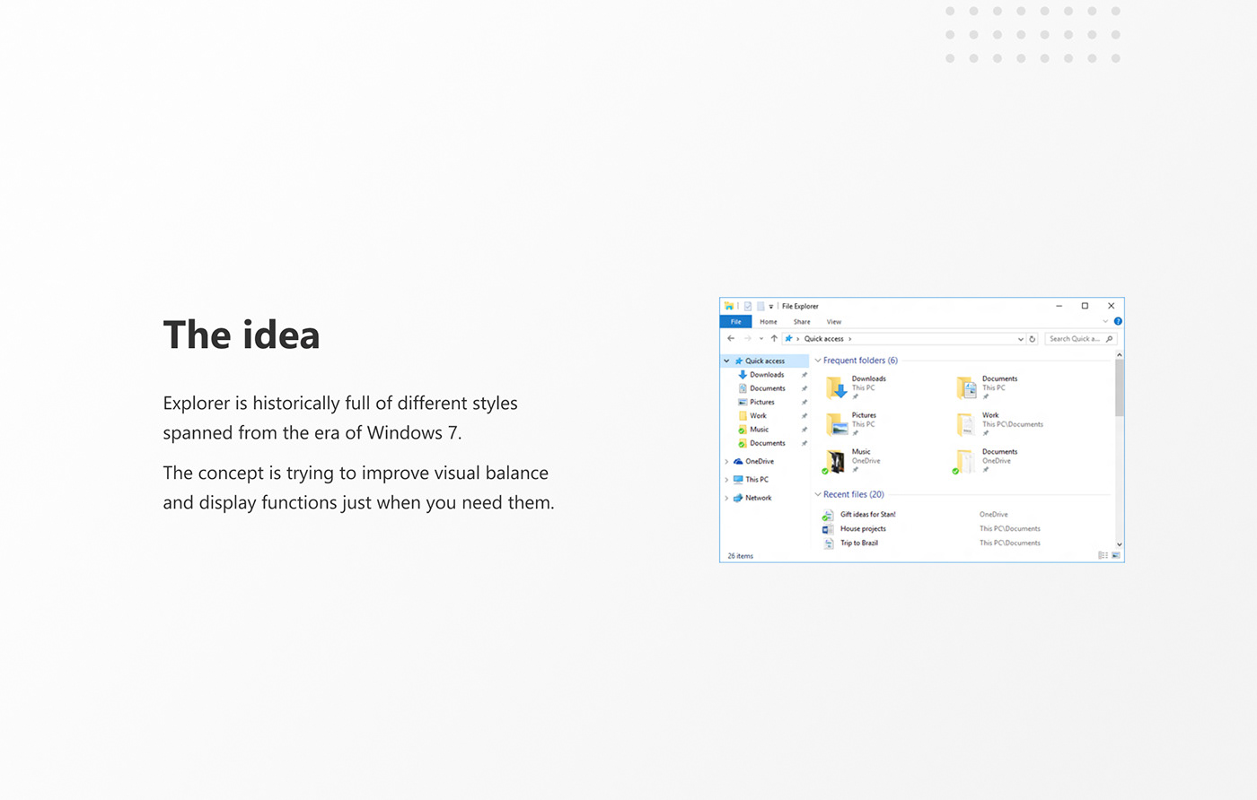 animation  explorer fluent design Microsoft new redesign student UI ux windows