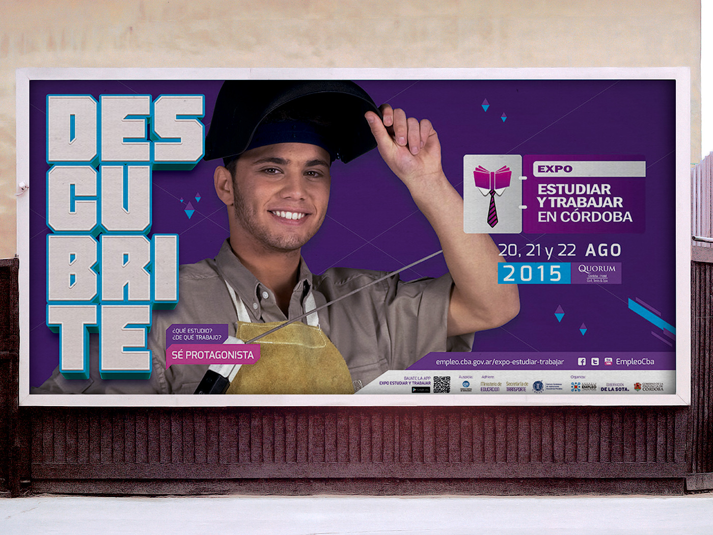 campaign Work  study expo identity Spot advert app cordoba argentina Education