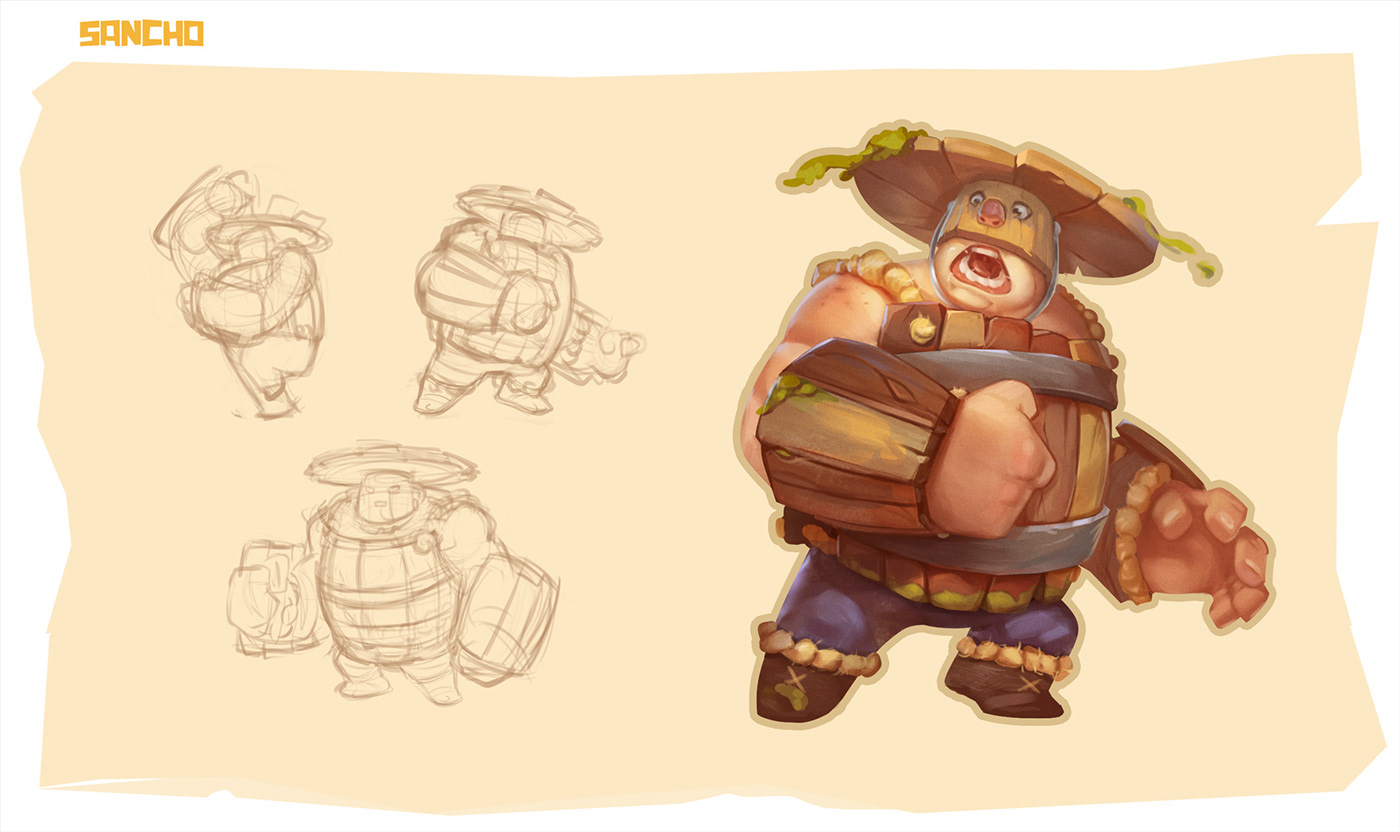 bastos Character Character design  concept design houses