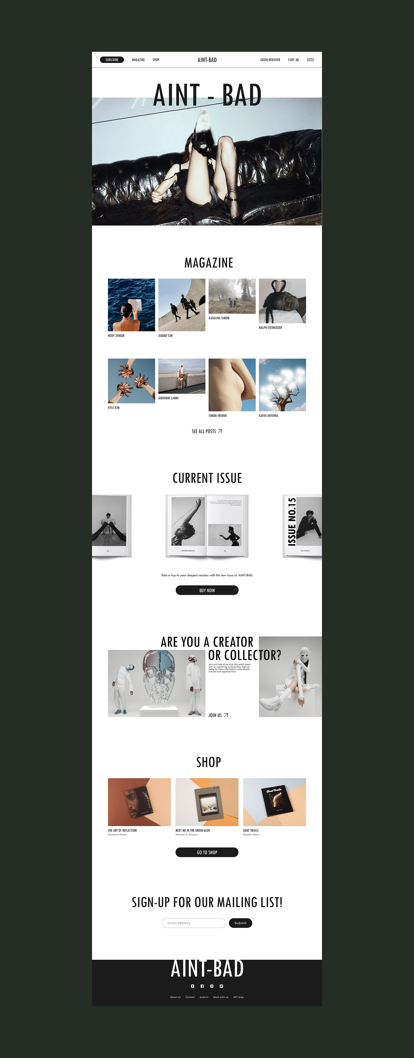 branding  magazine UI Web Design  Website