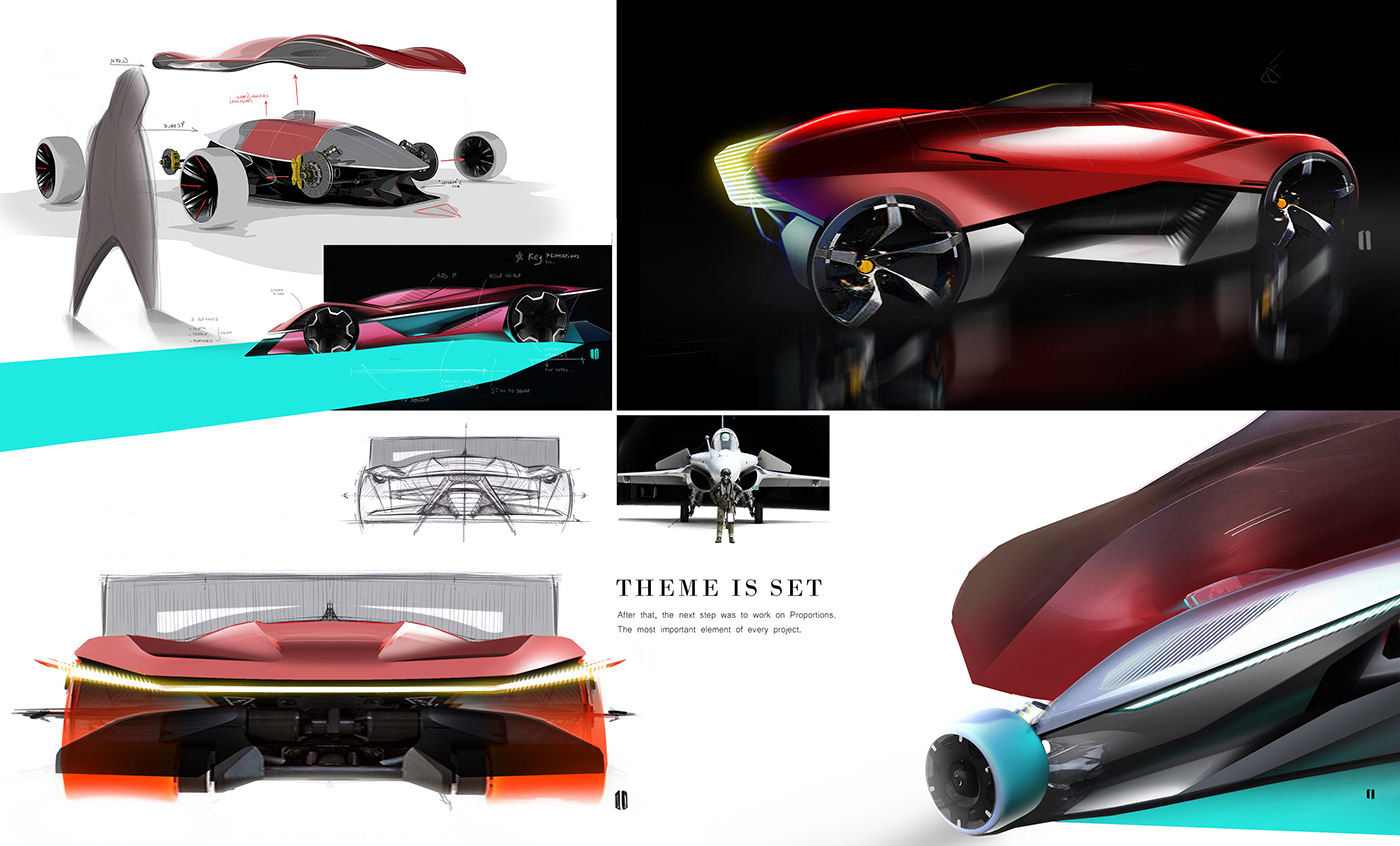 car concept car photoshop sketch project car italian design car design