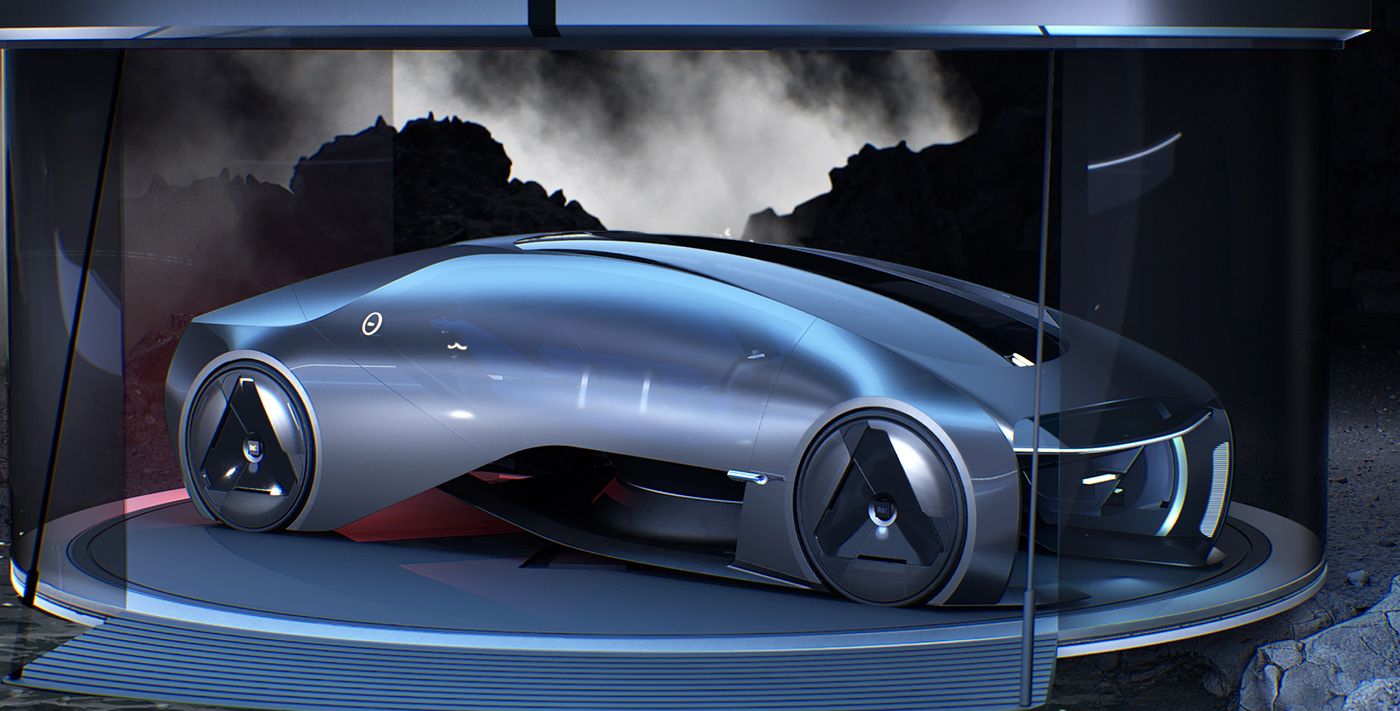 car automotive   3D Render visualization interior design  exterior design