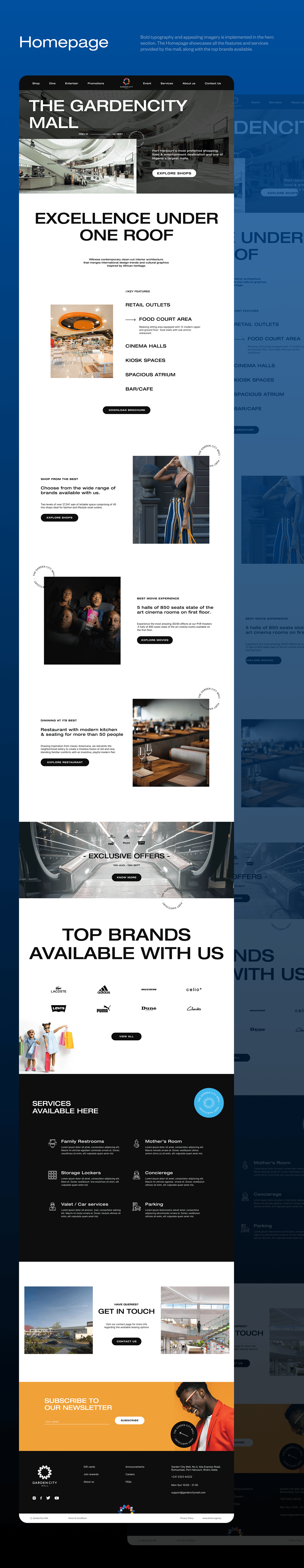 ecommerce website websitedesign bold font UX design ui design