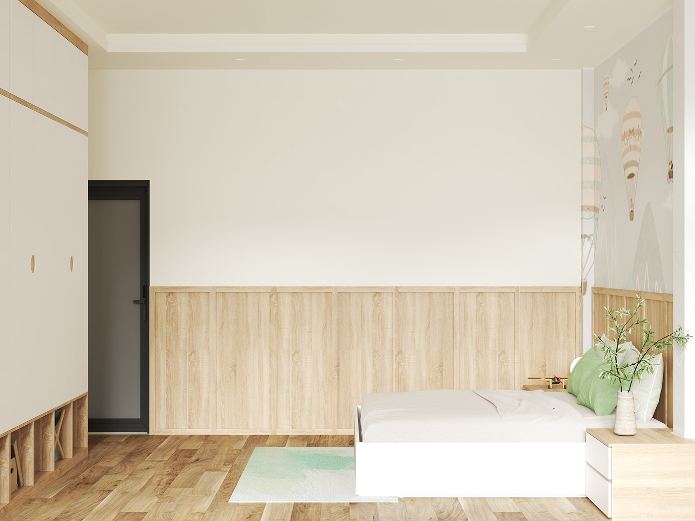 design interior design  Kid bedroom phòng ngủ trẻ em Thiết kế nội thất