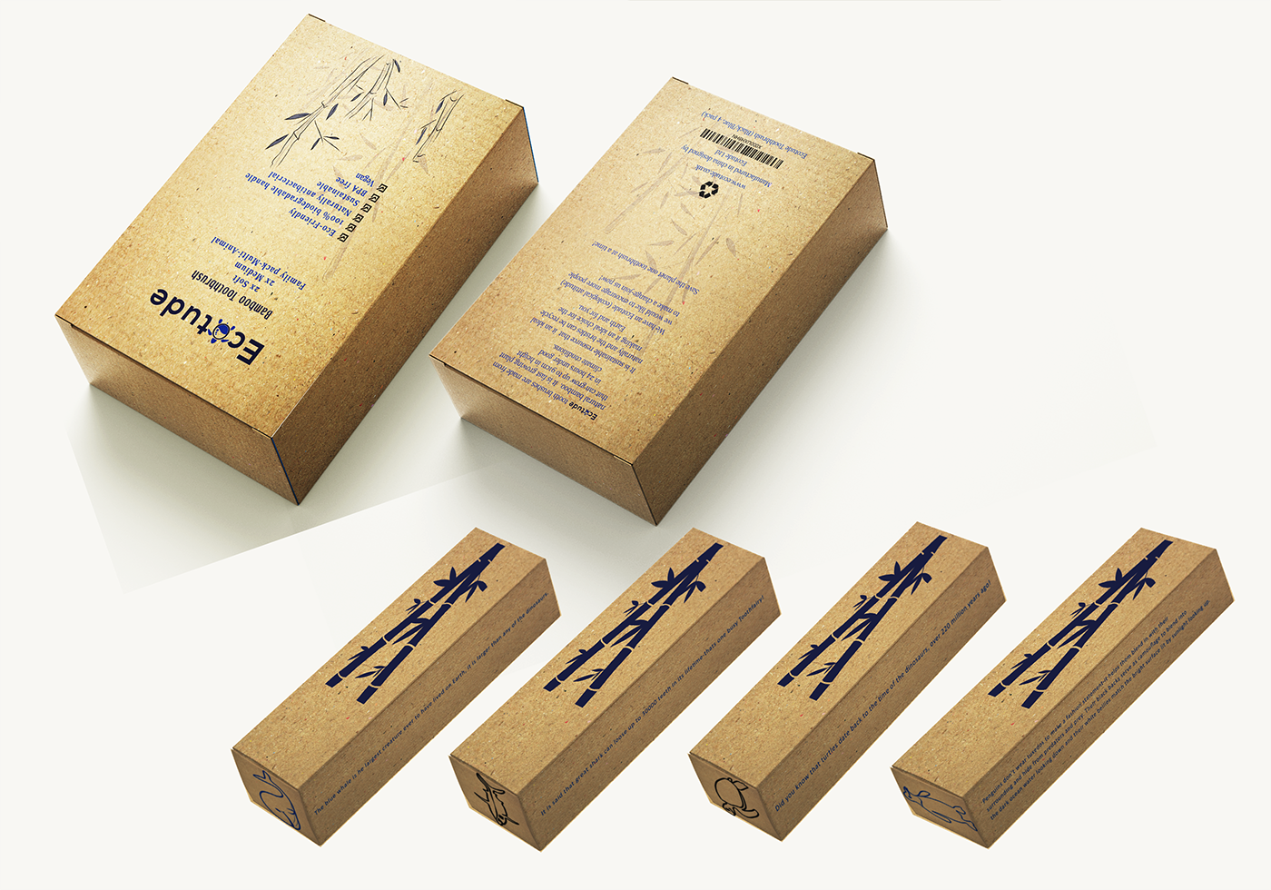 bamboo toothbrushes Packaging