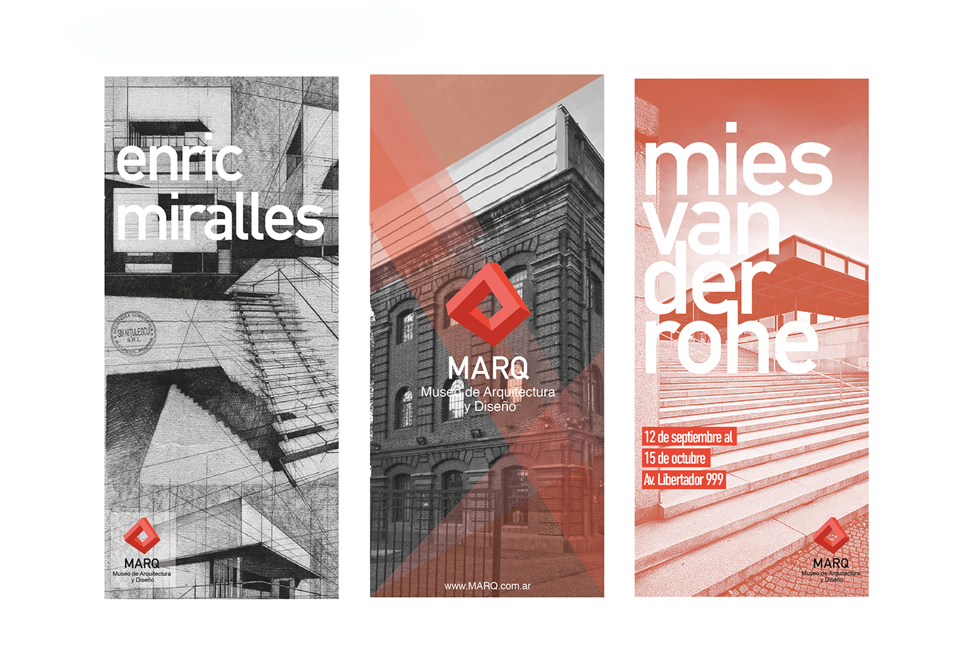 identidad branding  museo de arquitectura marca arquitectura design pubclidad