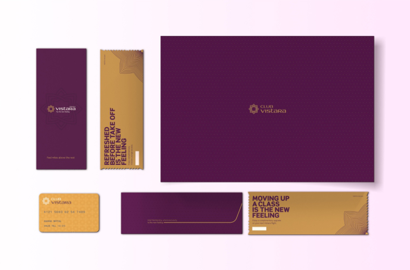 Packaging design graphic ILLUSTRATION  3D presentation club Airlines reward brand