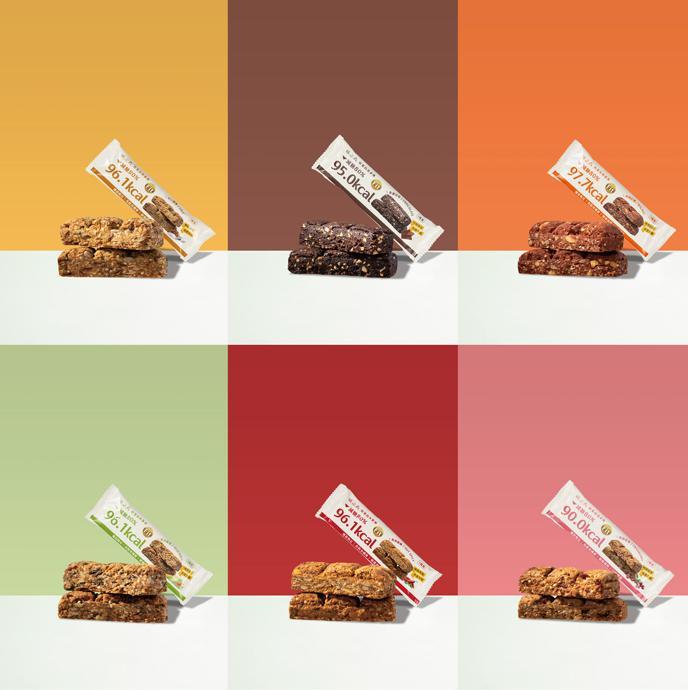 snack Packaging Food  Oatmeal cookies packaging design