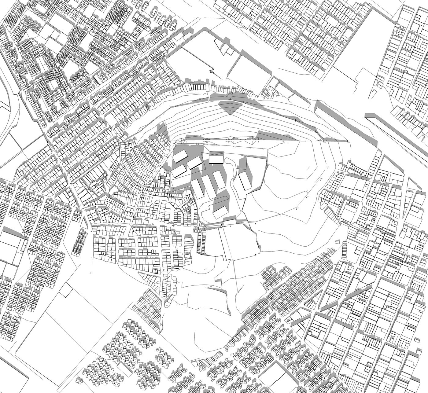 iztapalapa Urban Landscape architecture Mapping spaces ArcGIS generative abstract