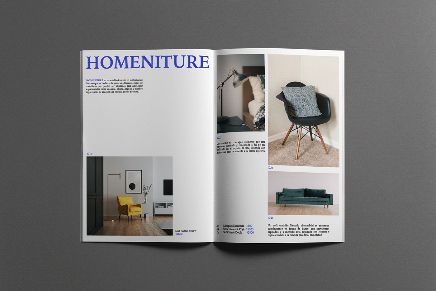 art direction  Behance branding  editorial design  furniture mexico minimalist visual identity