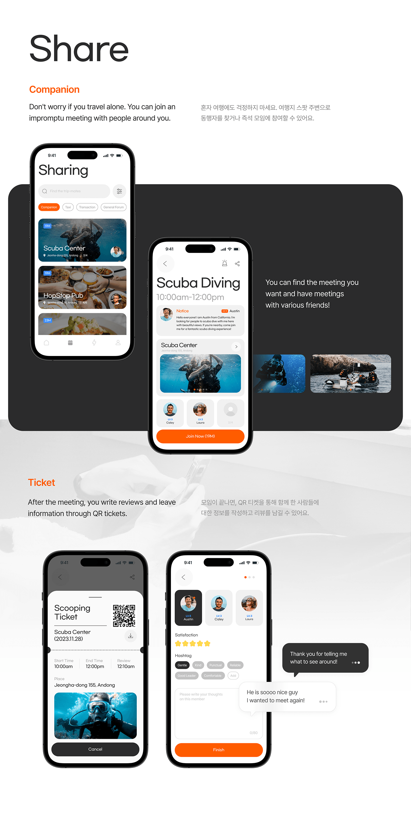 trip Travel Guide local UI ux Mobile app user interface brand identity