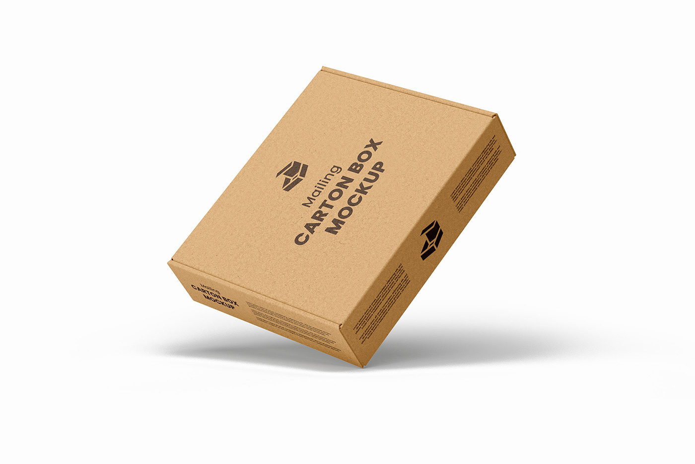 box carton deliver delivery mailing mock-up Mockup post send