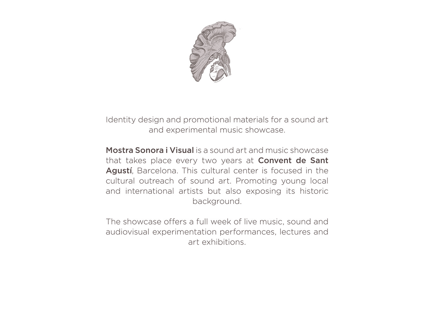 identity art & music showcase barcelona soundart festival illusration gray's anatomy