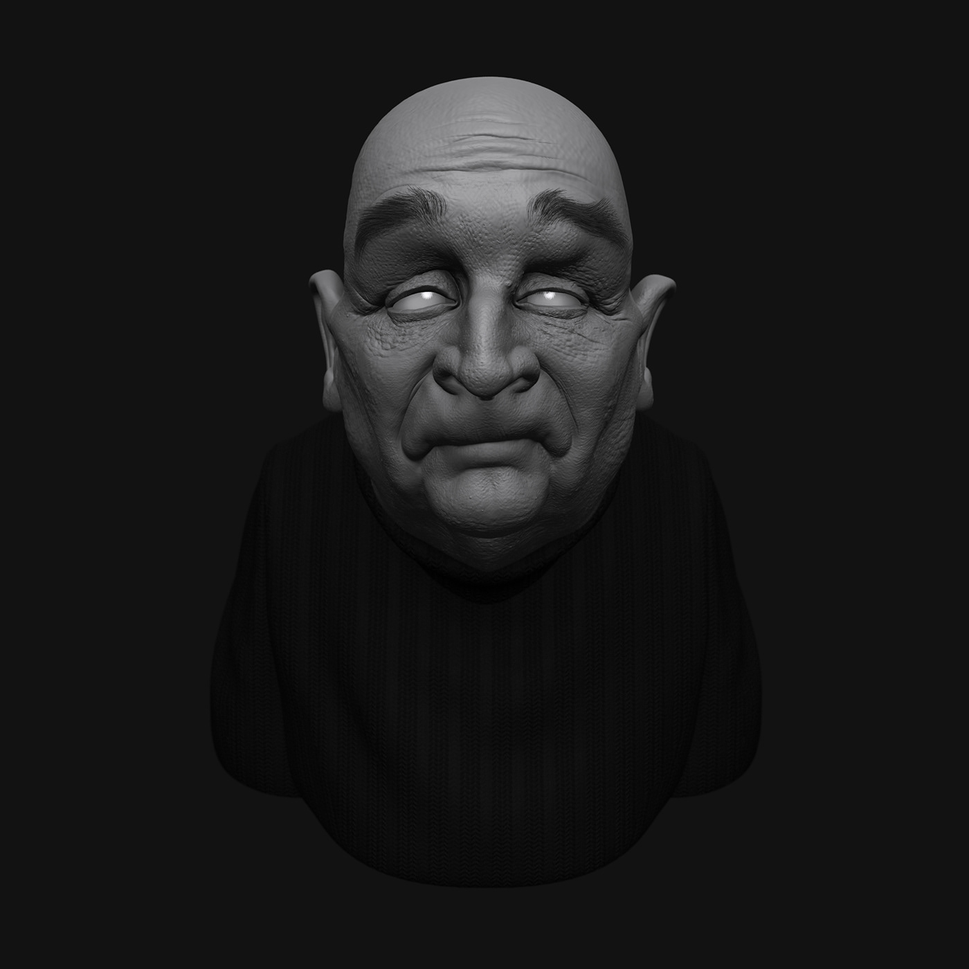 3D Character Sculpt Zbrush