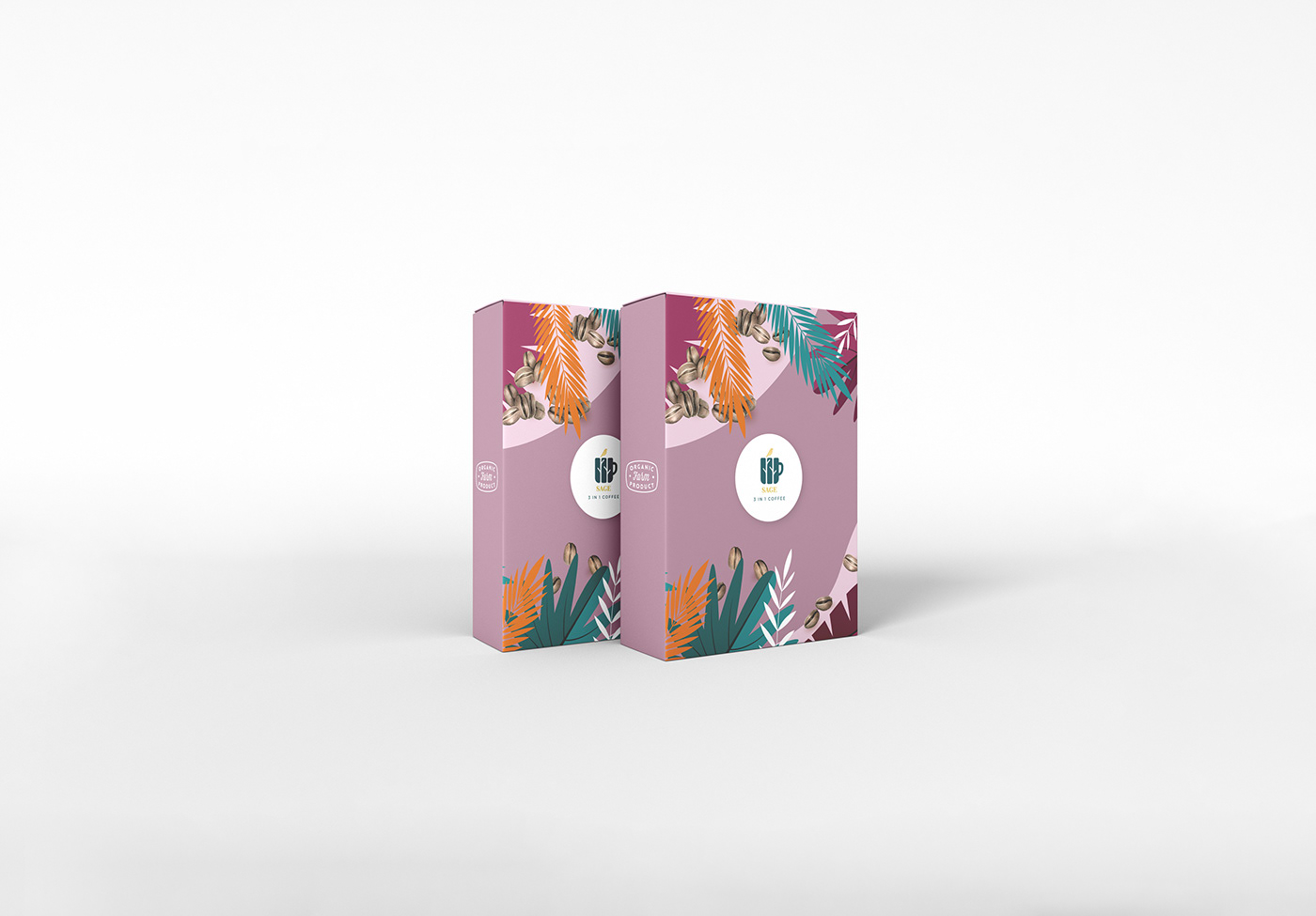packaging design coffeebrand Illustrator
