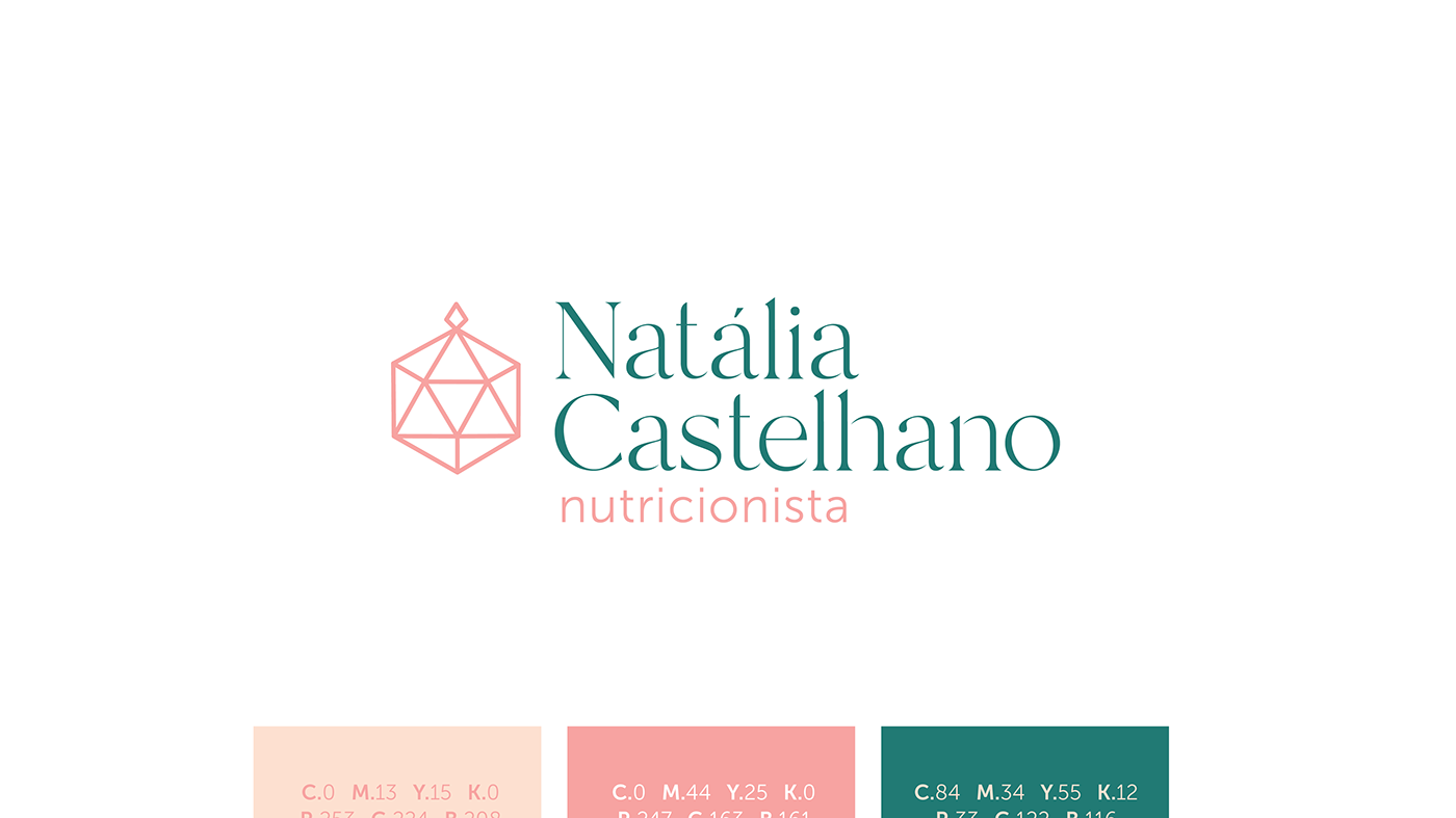 Nutrição nutricionista visual identity brand identity Logo Design brand identity Brand Design logo nutrition